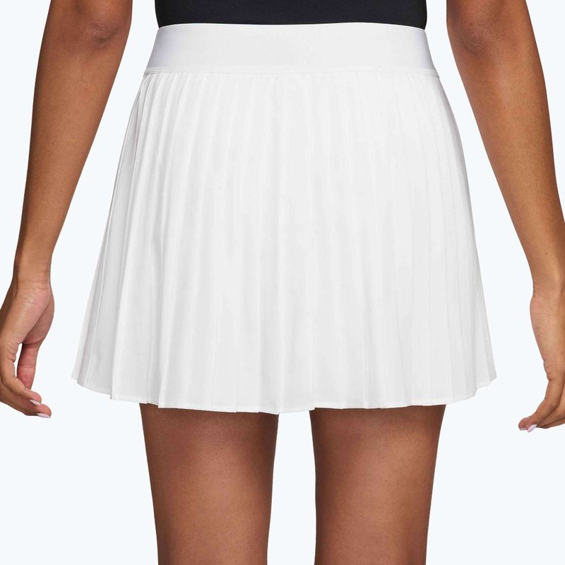 Пола за тенис Nike Victory Dri-Fit High-Waisted Pleated white/black 2