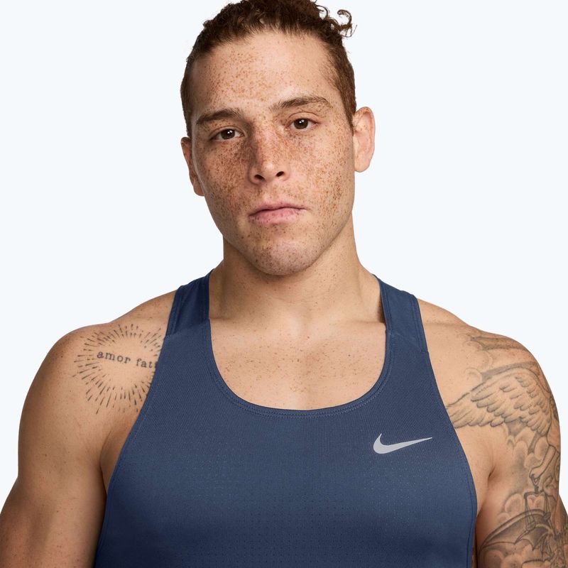 Мъжка тениска за бягане Nike Fast Dri-Fit diffused blue 3