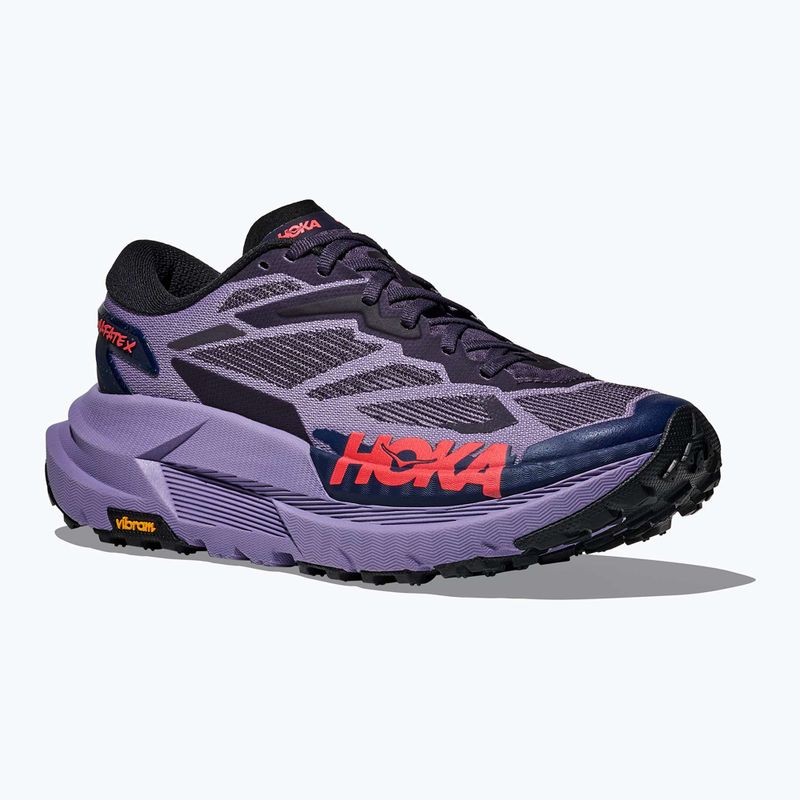 Дамски обувки за бягане HOKA Mafate X berry jam/squid ink 8