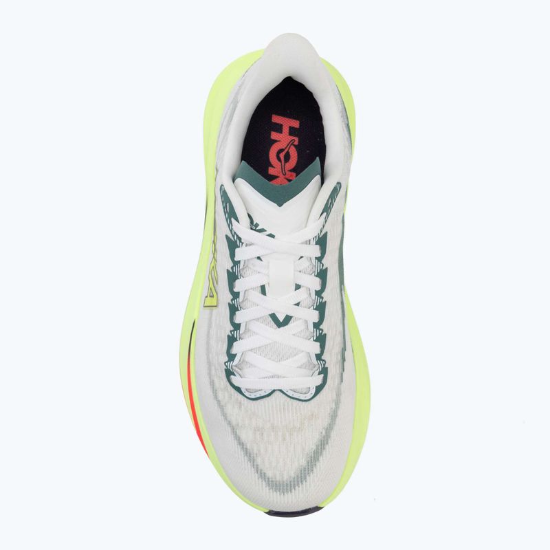 Дамски обувки за бягане HOKA Mach 7 frost/neon yuzu 5
