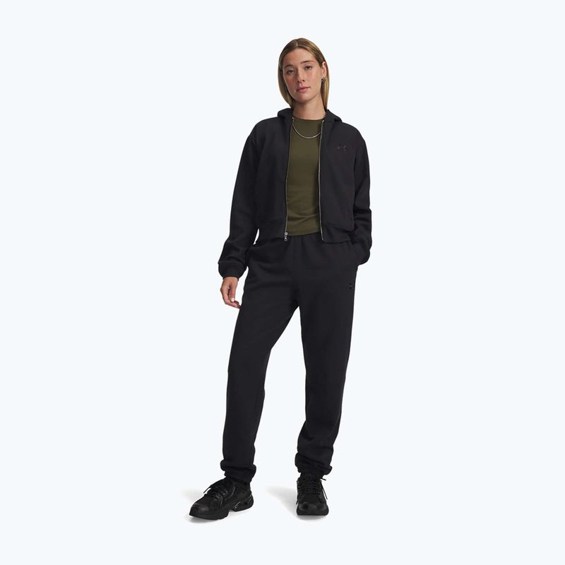 Дамски панталони за тренировка Under Armour Icon Vida Fleece Jogger black/black 2