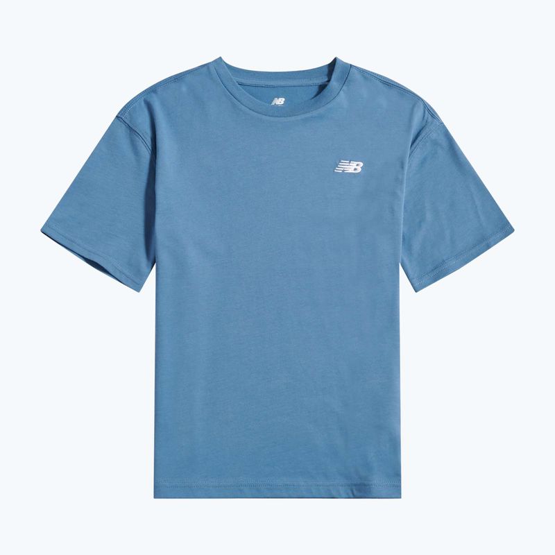Детска тениска New Balance Jersey Small Logo Tee shoreline blue 6