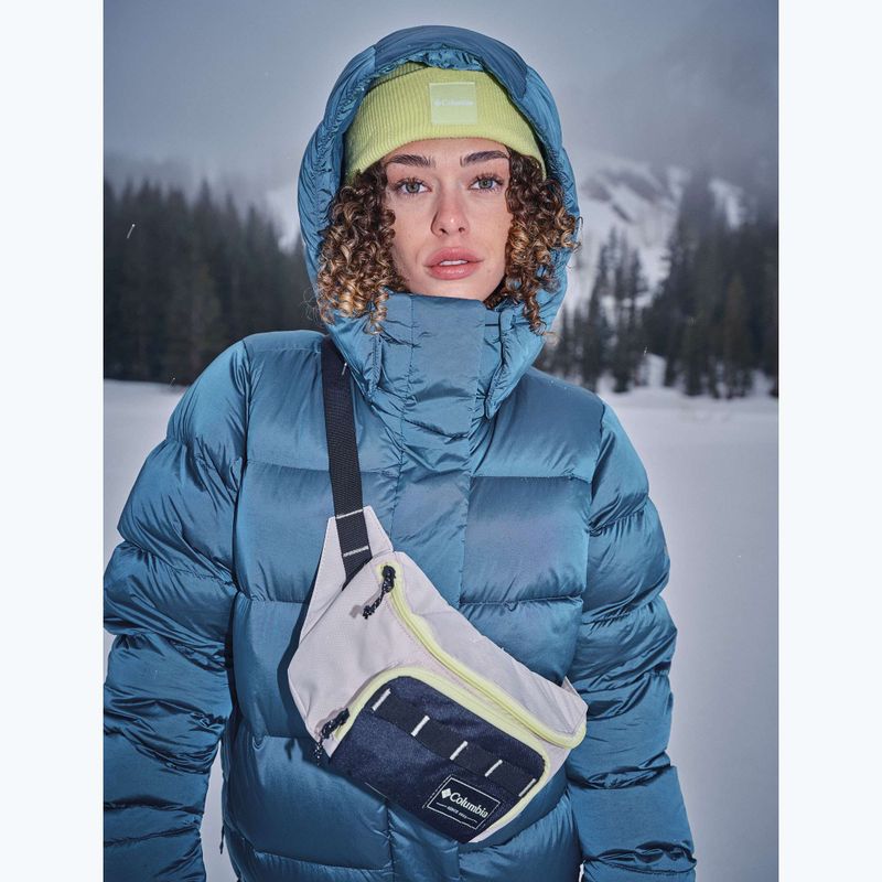 Дамско пухено яке Columbia Amaze Puff Hooded everblue high shine 18