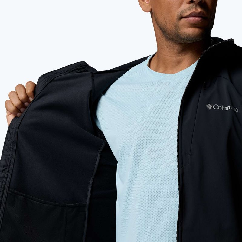 Мъжко софтшел яке Columbia Trailborne black 9
