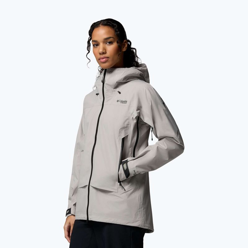Дамско софтшел яке Columbia Saudan Pro 3L flint grey 4
