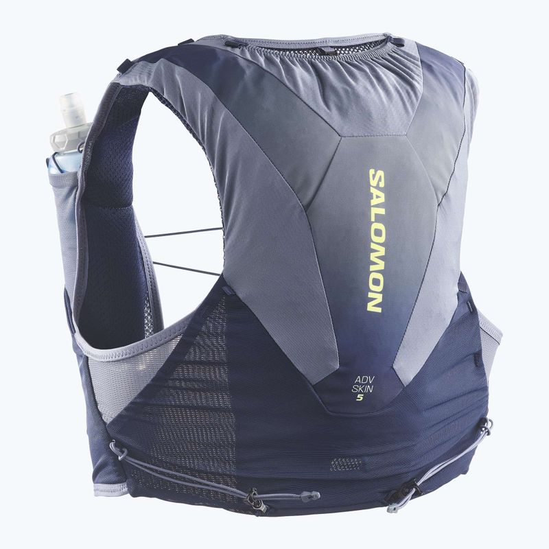 Жилетка за бягане Salomon ADV SKIN 5 Gradient Set maritime blue/gray 2