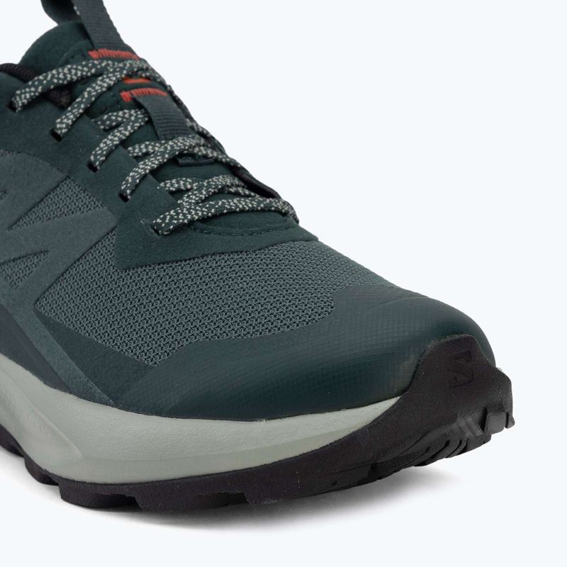 Мъжки туристически обувки Salomon Elixir Activ GTX scarab/green gable 7
