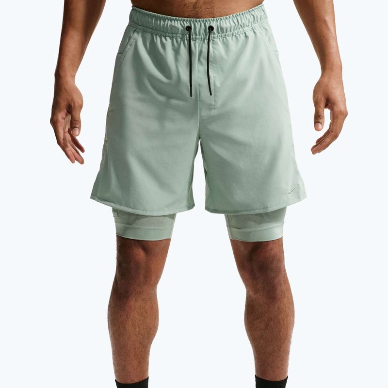 Мъжки къси панталони/шорти Nike Unlimited 2in1 Dri-Fit 7" steam/steam/black/steam 4