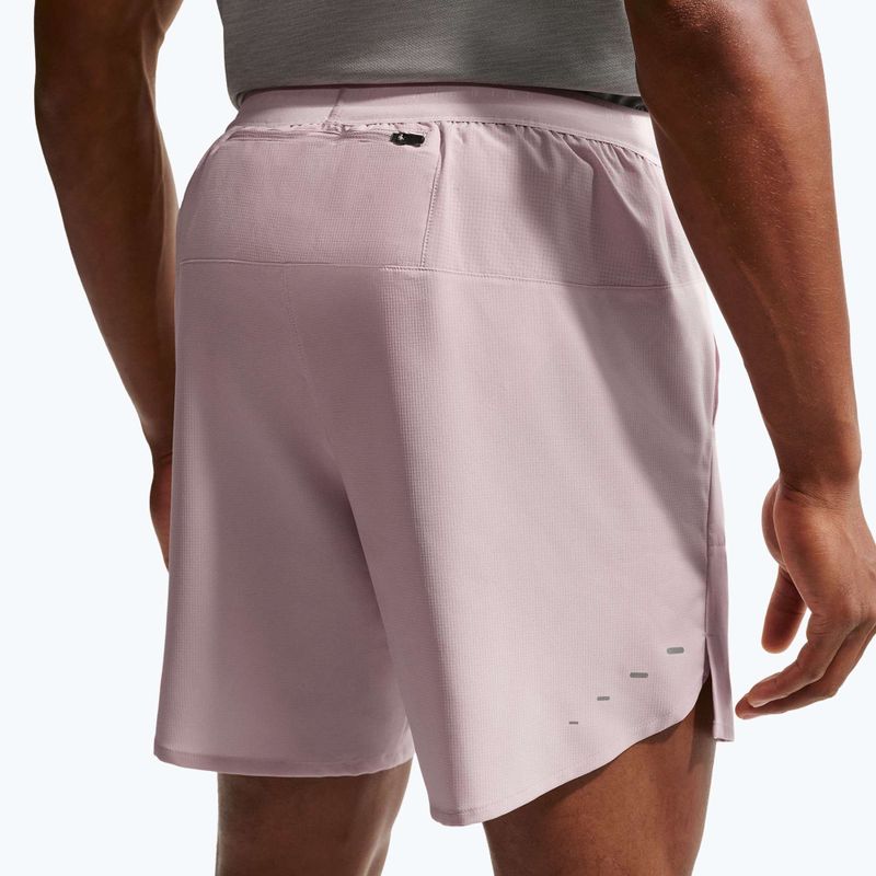 Мъжки шорти за бягане Nike Stride Dri-Fit Brief-Lined 7" particle rose 6