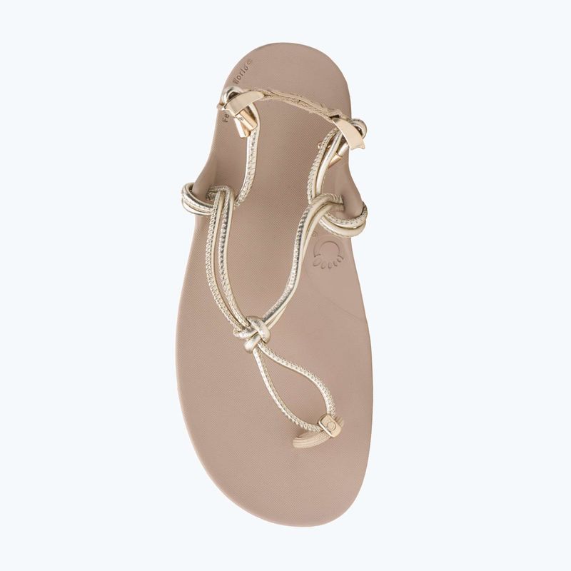 Дамски сандали barefoot Xero Shoes Genesis gold metallic 14