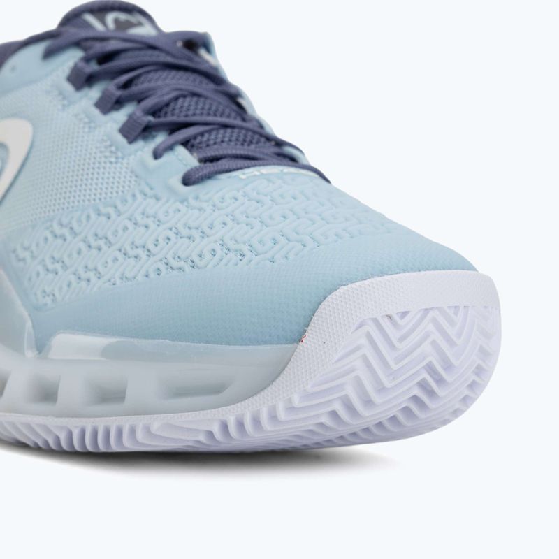 Дамски тенис обувки HEAD Revolt Pro 5.0 Clay light blue/dark blue 7