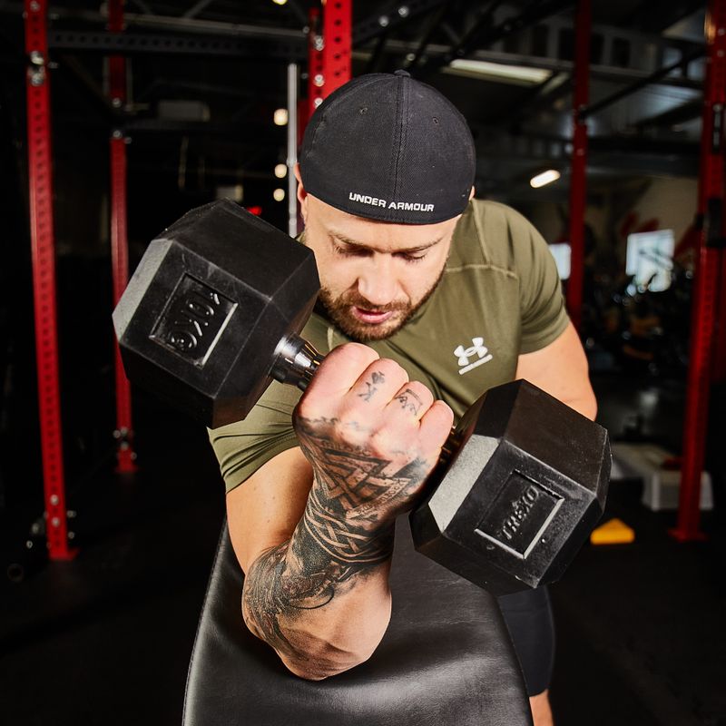 Гумиран дъмбел XTREXO Hex HXD100 10 kg 6