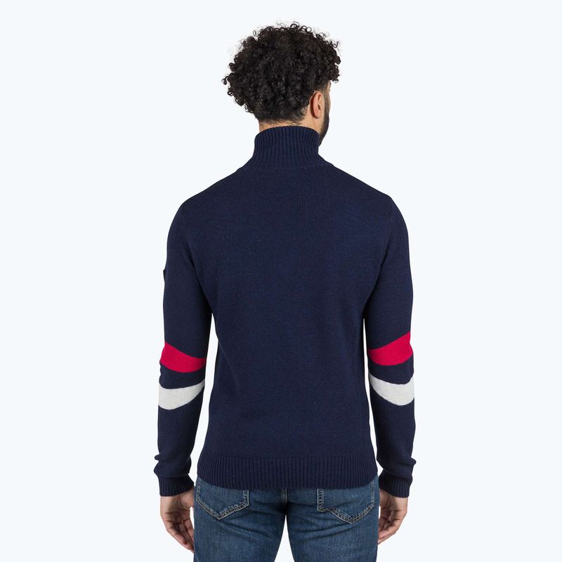 Мъжки пуловер Rossignol Signature Hz Knit dark navy 3