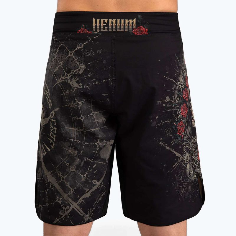 Мъжки шорти за тренировка Venum Santa Muerte 5.0 Men’S Fight Shorts deep black/gold  3