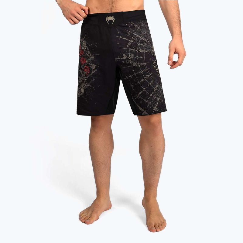 Мъжки шорти за тренировка Venum Santa Muerte 5.0 Men’S Fight Shorts deep black/gold  4