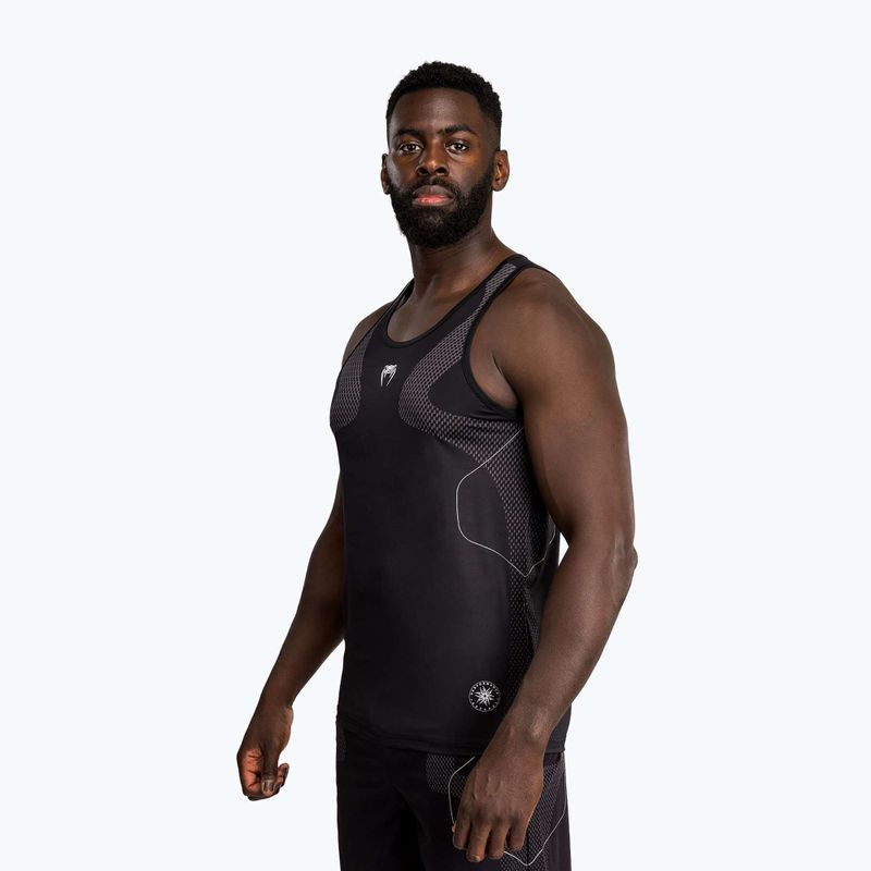 Мъжка тениска за тренировка Venum Nexus Dry Tech black/silver 3