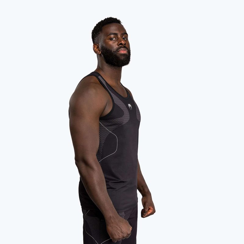 Мъжка тениска за тренировка Venum Nexus Dry Tech black/silver 4