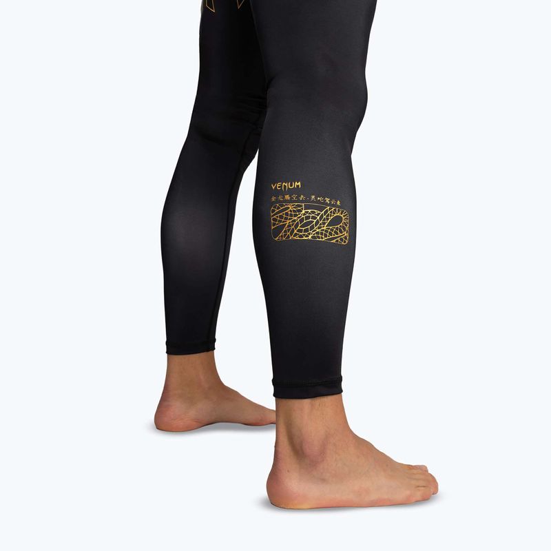 Мъжки тренировъчен клин Venum Serpenti Spats black/silver/gold 7