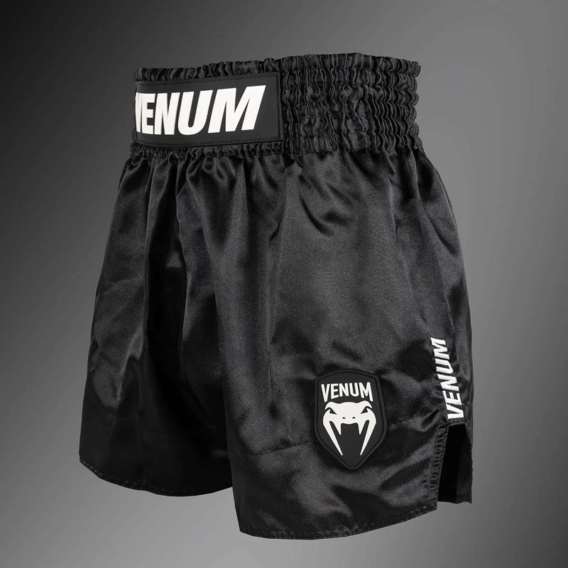 Мъжки шорти за тренировка Venum Classic Evo Muay Thai black/white 3