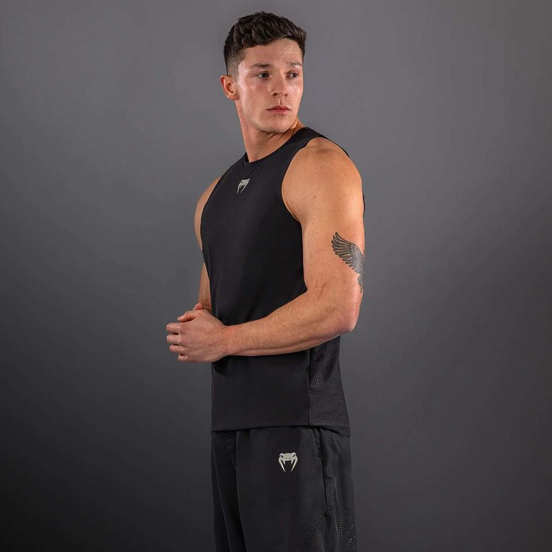 Мъжка тениска Venum Lazer black/grey 4