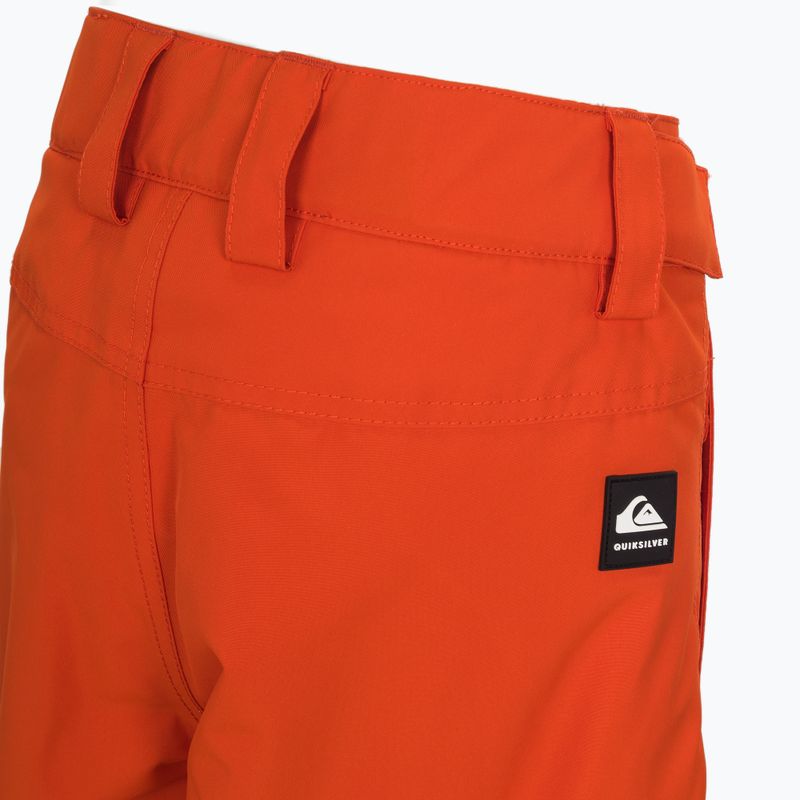 Детски панталони за сноуборд Quiksilver Estate orange EQBTP03033 10