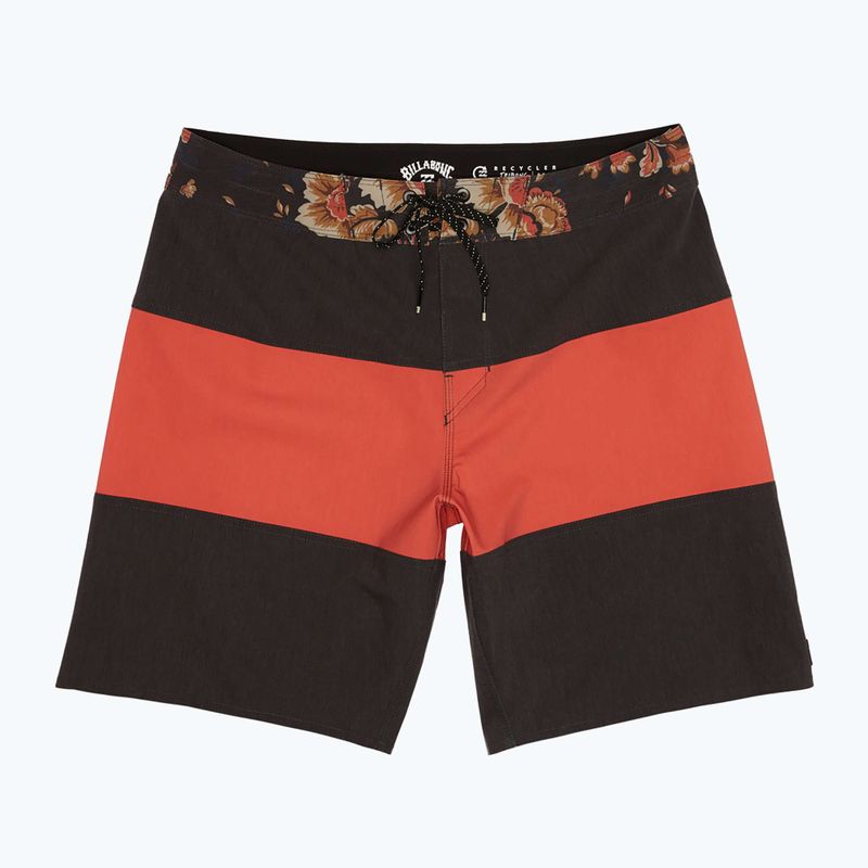 Мъжки шорти за плуване Billabong Tribong Pro washed red 5