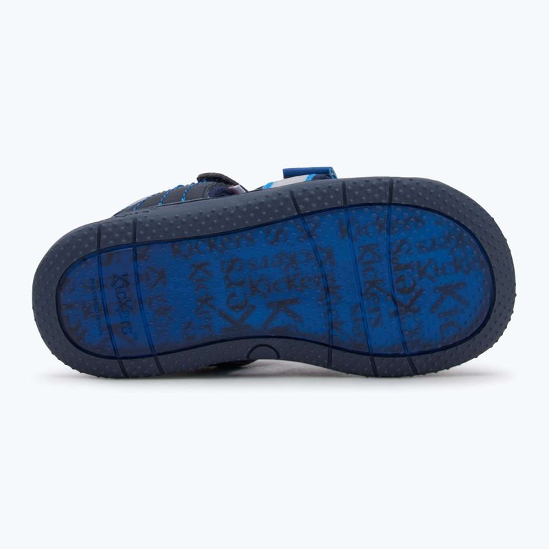 Детски сандали Kickers Kickbeachou в тъмносин цвят 4