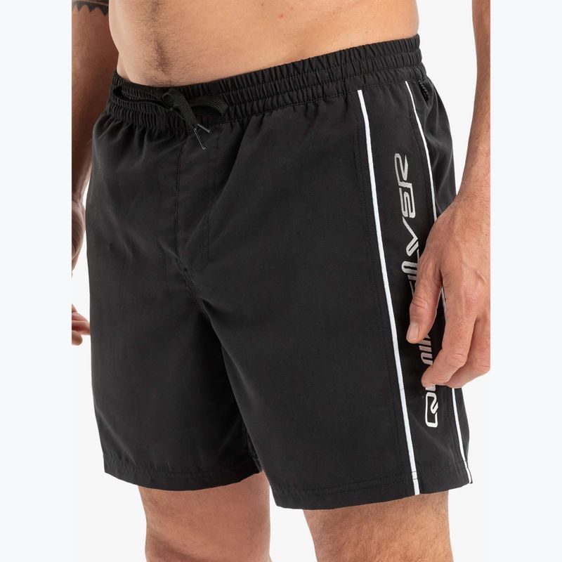 Quiksilver Everyday Vert Volley 16" черни мъжки къси панталони за плуване 5