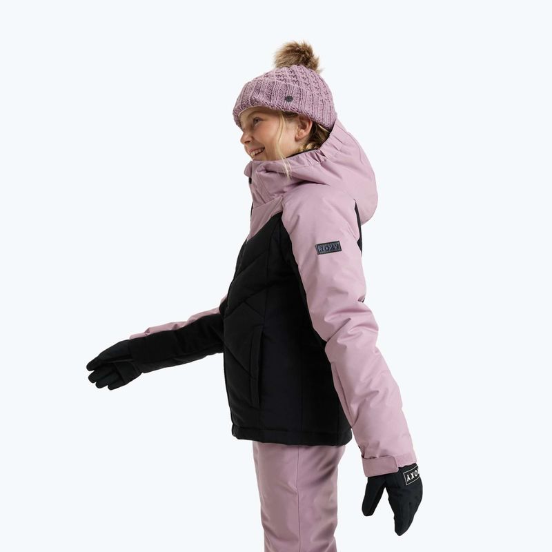 Детско яке за сноуборд ROXY Snowsylva true black 4