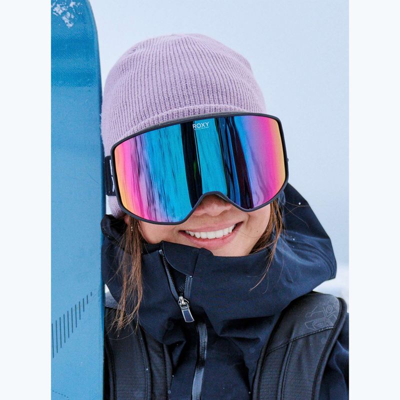 Дамска маска за сноуборд ROXY Storm W black/clux ml pink gold 7