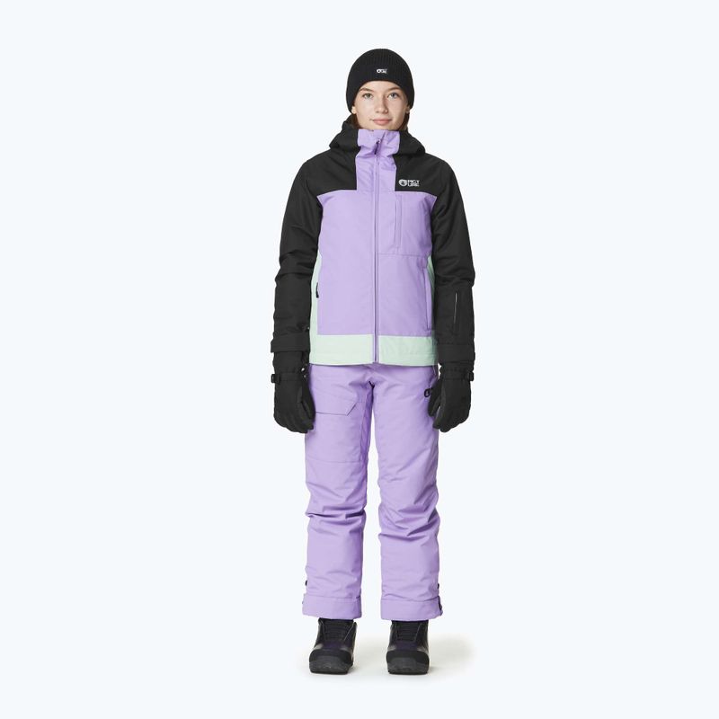 Детско ски яке Picture Seady black / paisley purp / silt green 2