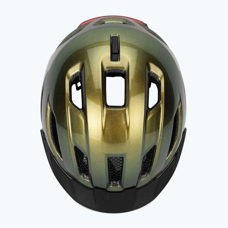 Велосипедна каска ABUS Urban-I 4.0 pepper green 6