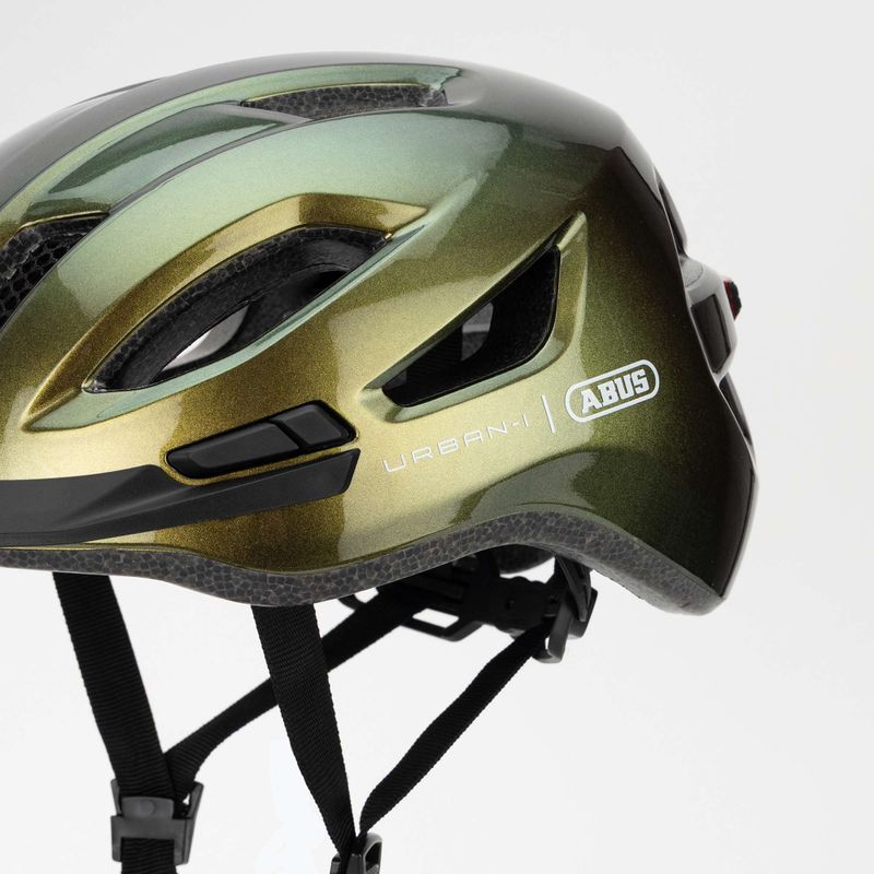 Велосипедна каска ABUS Urban-I 4.0 pepper green 8