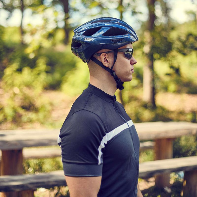 ABUS Велосипедна каска Macator navy blue 67326 8