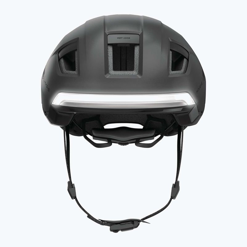 Велосипедна каска с мигачи ABUS Hyp-E volcano titan 5