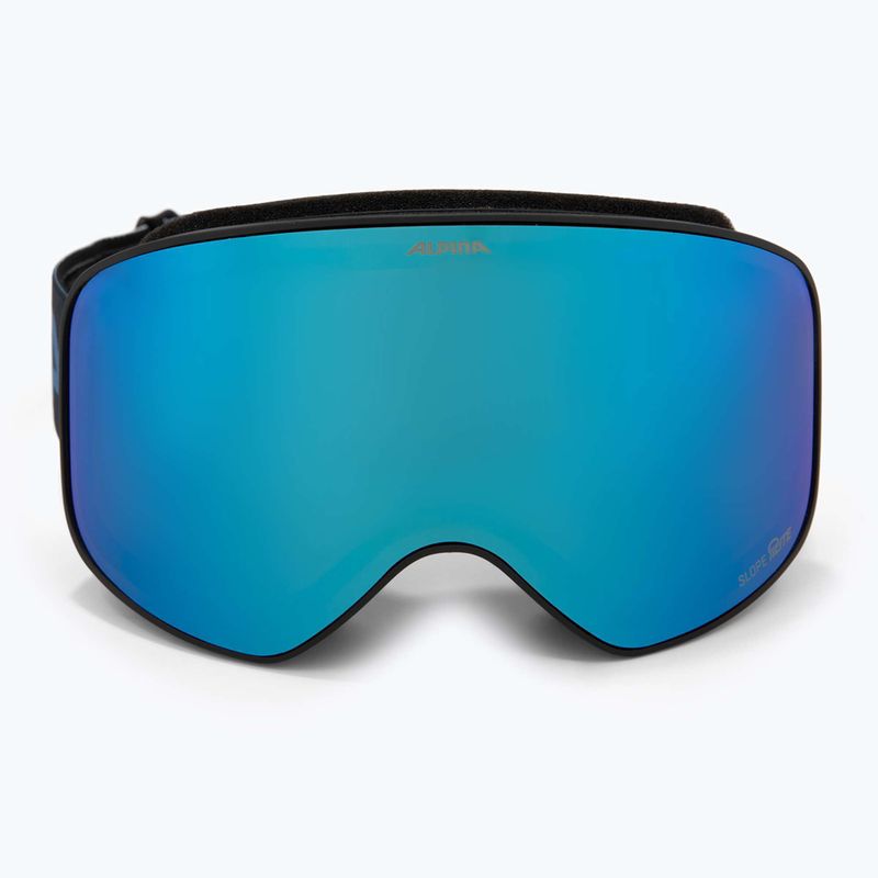 Скиорски очила Alpina Slope Q-Lite black/blue matt/blue 2