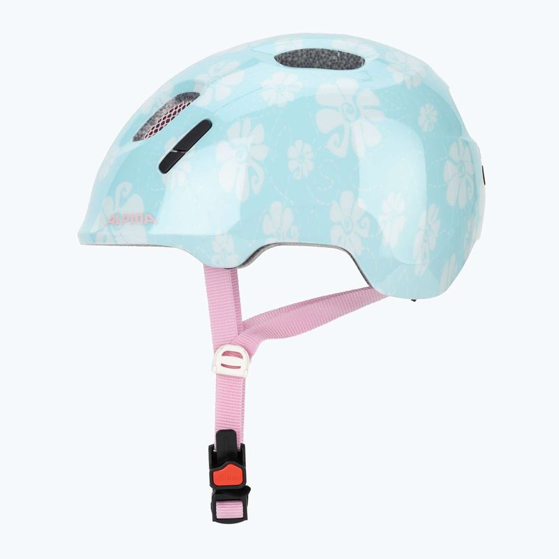 Детска велосипедна каска Alpina Ximo 2 Jr aqua rose flower gloss 3