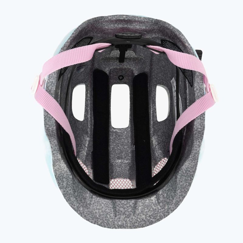 Детска велосипедна каска Alpina Ximo 2 Jr aqua rose flower gloss 5