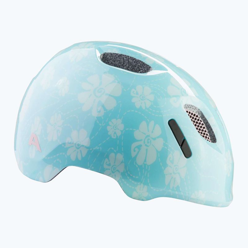 Детска велосипедна каска Alpina Ximo 2 Jr aqua rose flower gloss 11