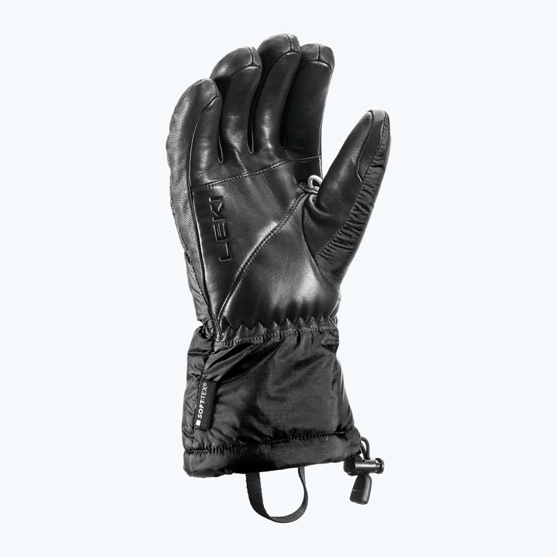 Дамски скиорски ръкавици LEKI Glace 3D Women black 3