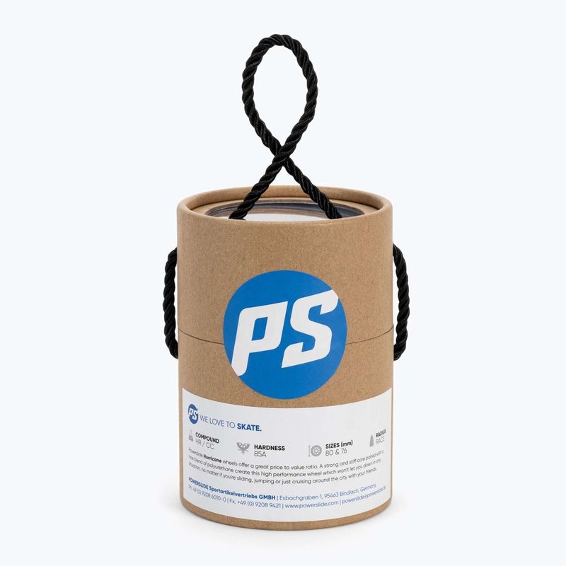 Powerslide HURRICANE 80mm/85A колела за ролери 4 бр. червени 905194 2