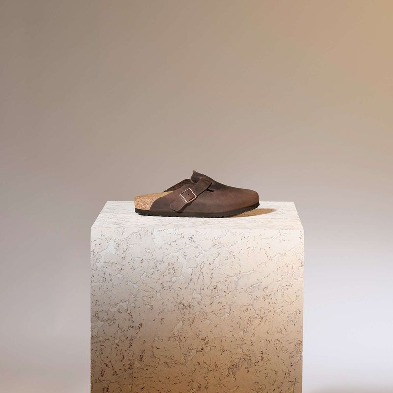 BIRKENSTOCK Boston LEOI Тесни джапанки habana 8