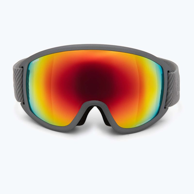 Скиорски очила UVEX Topic rhino matt/mirror rainbow rose 2