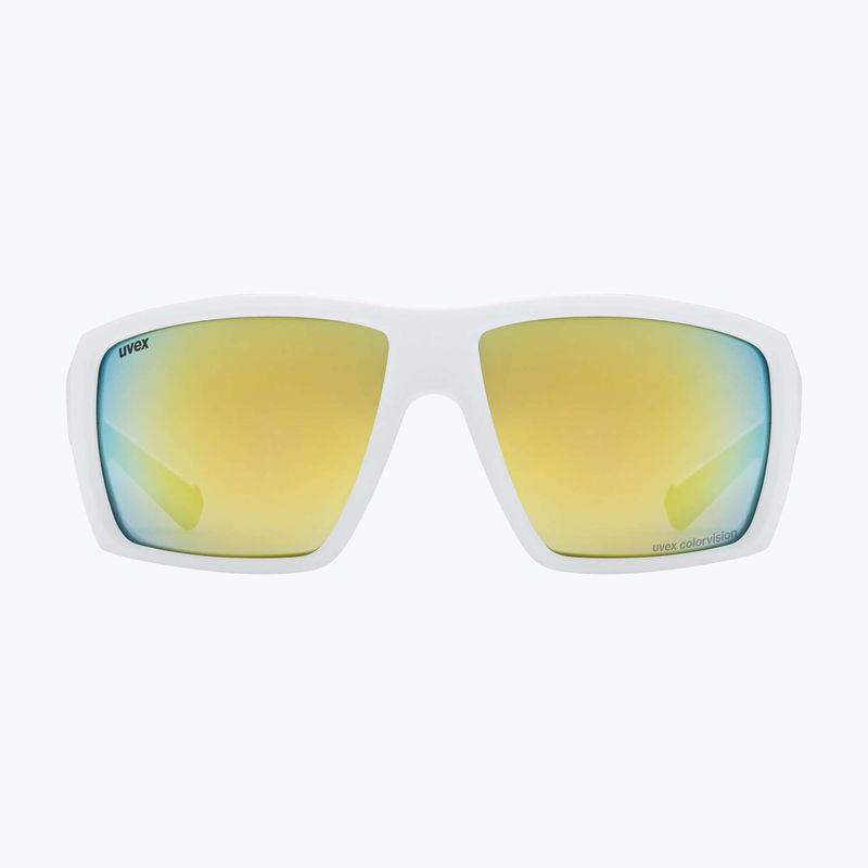 Слънчеви очила UVEX Mtn Venture CV white matt/mirror gold 2
