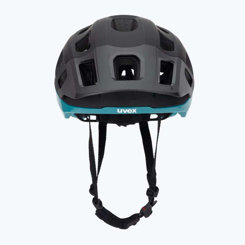 UVEX каска за велосипед React black/teal matt 2