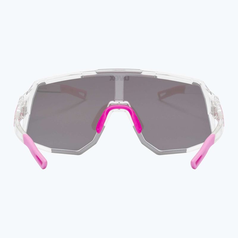 Слънчеви очила UVEX Sequenze clear/mirror pink 4