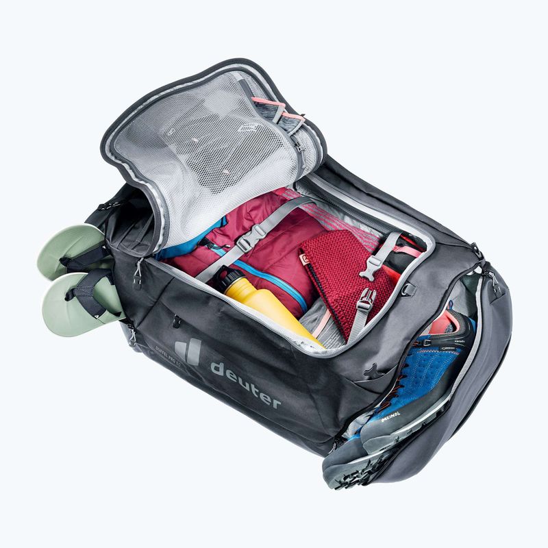 Пътническа чанта Deuter Duffel Pro 60 l black 9