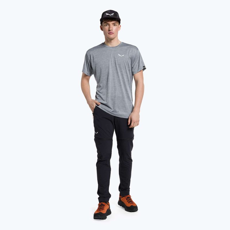 Мъжка тениска Salewa Puez Melange Dry grey 00-0000026537 2