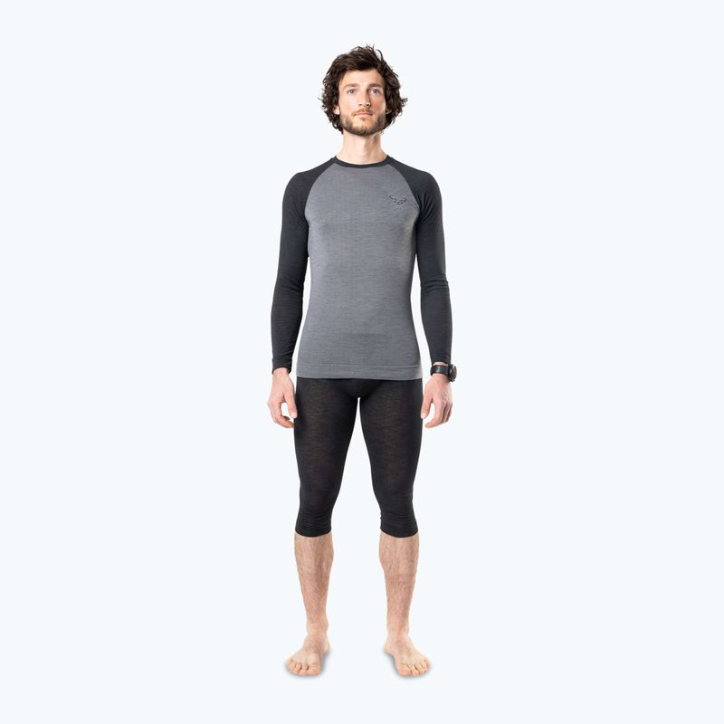 Мъжки термо панталони DYNAFIT Tour Light Merino 3/4 black out 2