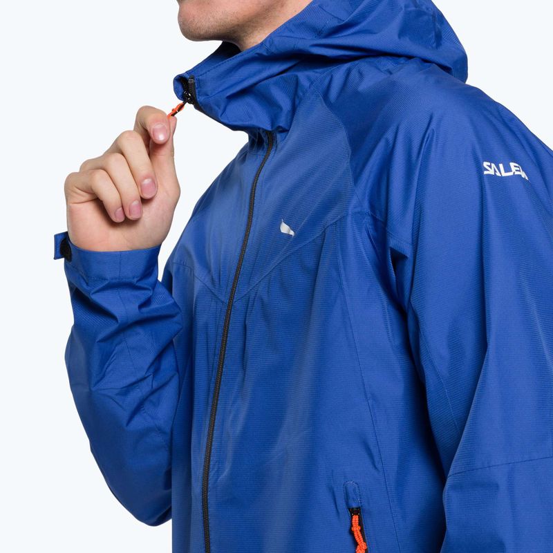 Мъжко дъждобранно яке Salewa Puez Aqua 3 PTX синьо 00-0000024545 4